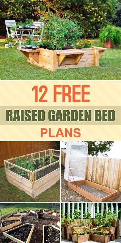 If you are someone that likes to add a little flair to your design then you might like this raised garden bed option. 12 Free Raised Garden Bed Plans | Raised garden bed plans ...