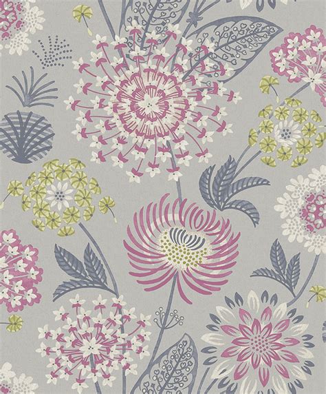 Arthouse Vintage Bloom Wild Flower Pattern Unique Flower Motif Modern