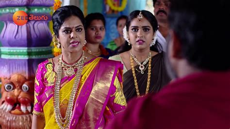 Akka Chellellu Telugu Tv Serial Best Scene 297 Chaitra Rai