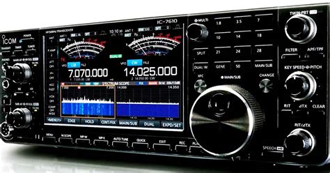 Icom Ic 7610 Review A Dxers Dream Base Station Radio
