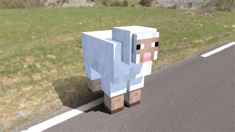 Minecraft Sheep Download Free 3d Model By Mr Snark Mr Snark