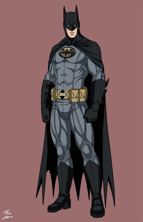 Batman E 27 Enhanced V2 Full Body By Phil Cho On Deviantart