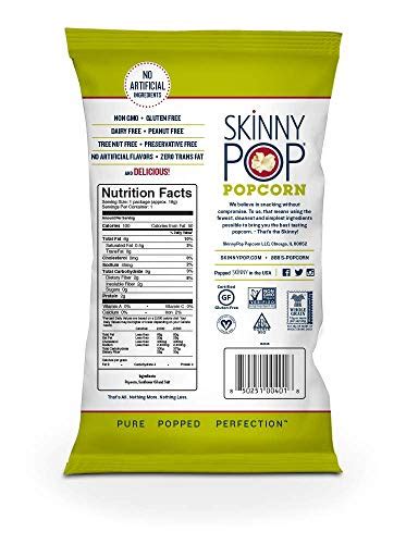 31 Skinny Pop Popcorn Nutrition Label Labels Design Ideas 2020