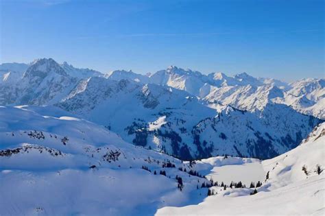 Winterhöhenwanderung Am Nebelhorn Winterwanderung Auf 2000 Meter