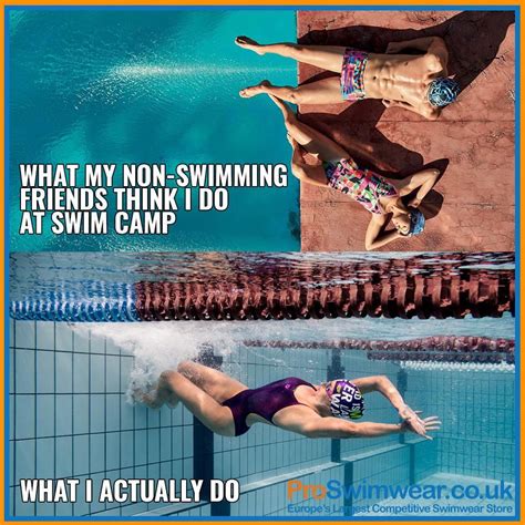 What We All Wish We Did At Swim Camp Swimmerproblems Sportsmemes