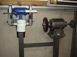 Building a grinder stand from scratch | hemmings daily. Homemade Grinder Stand - HomemadeTools.net
