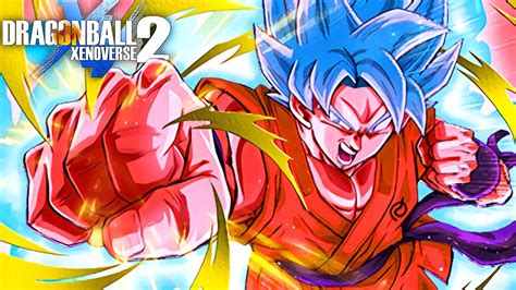 Goku Super Saiyan Blue Kaioken Dragon Ball Xenoverse 2