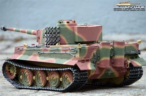 Rc Tank 24 Ghz Tiger 1 Late Version Normandy 1944 Taigen V3 6mm