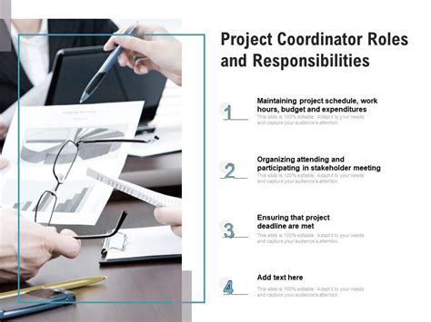 Project Coordinator Roles And Responsibilities Powerpoint