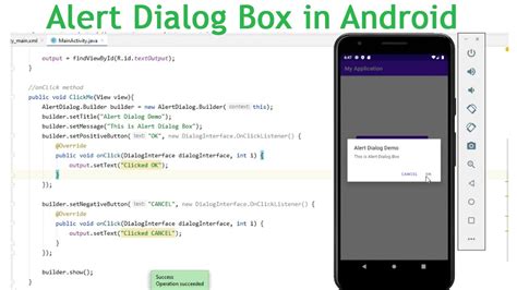 Cara Membuat Alert Dialog Android Android Studio Tutorial Otosection