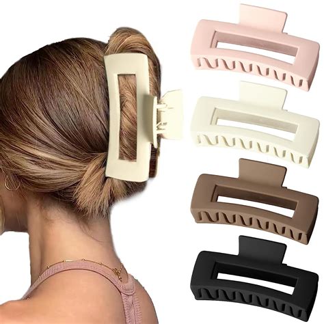 Amazon Com Bmobuo Inch Extra Large Claw Clips For Thick Hair Xl