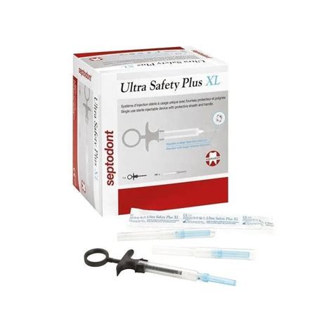 Injection Needles Ultra Safety Plus XL 100 Pcs