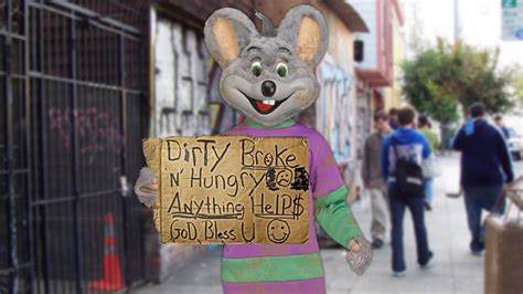 Help Save Chuck E Cheese Not The Company The Mouse Hes Been Out Of