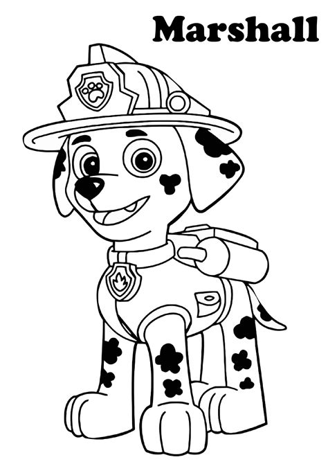 Paw Patrol Printable Coloring Sheets Web Here You Can Print Free Paw