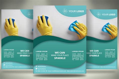 To book a service, minimum fee of £50.oo applies for all one off services (cleaning services, property maintenance, removals and clearance). Cleaning Services Flyer - SK ~ Flyer Templates ~ Creative ...