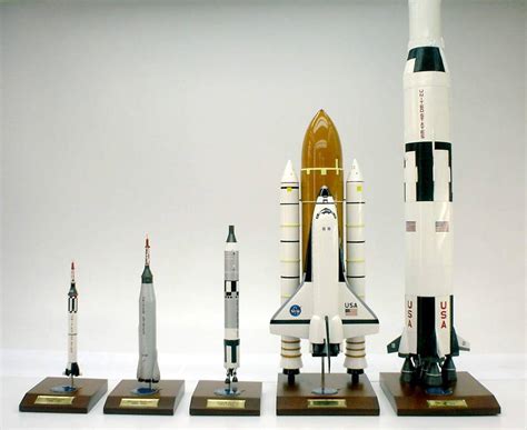 Nasa Space Shuttle And 4 Launch Carrier Vehicle Rocket Collection 1
