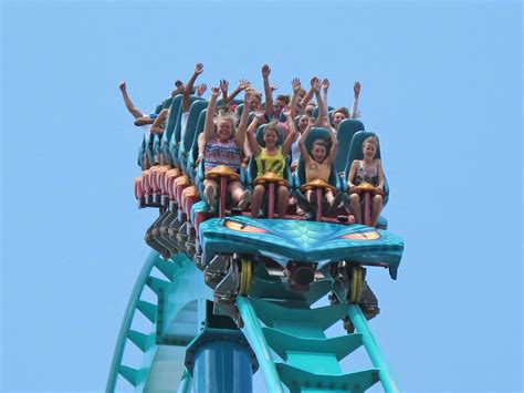 Leviathan Roller Coaster Layout