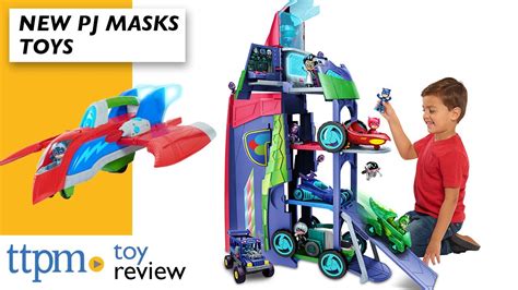 Pj Masks Air Jet Romeos Flying Factory Playset And 2 In 1 Mobile Hq