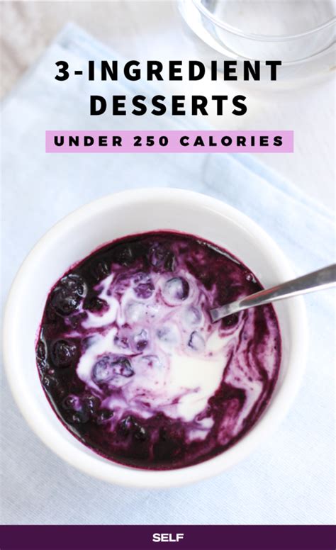 Many dessert foods today are packed with refined sugars and high in fat. 50 Healthy Dessert Recipes Under 250 Calories | SELF | Dessert ingredients, Healthy dessert ...