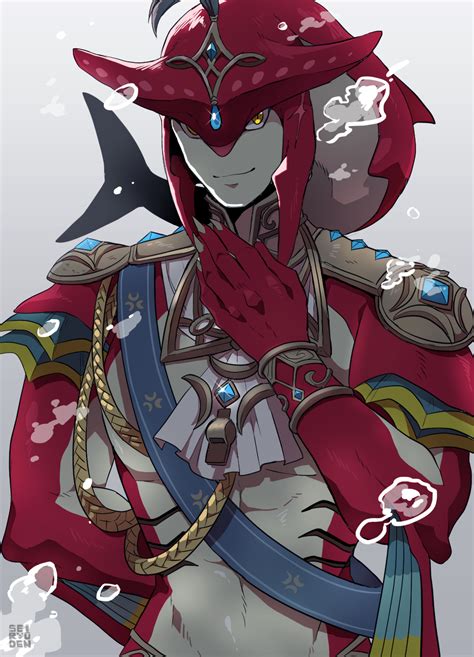 Prince Sidon Again I Love Drawing Him So Much Legend Of Zelda