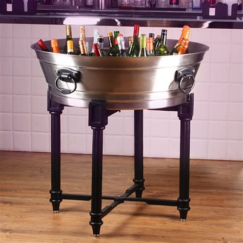 Stainless Steel Beverage Tub With Stand Amir Joryeong Save The Rainforest