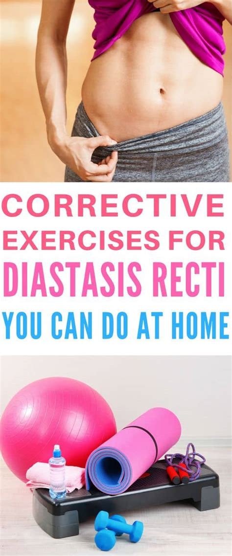 Corrective Exercises For Diastasis Recti You Can Do At Home