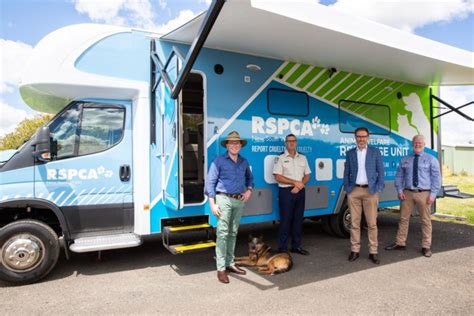 New Rspca Nsw Animal Welfare Response Unit Launched Adam Marshall