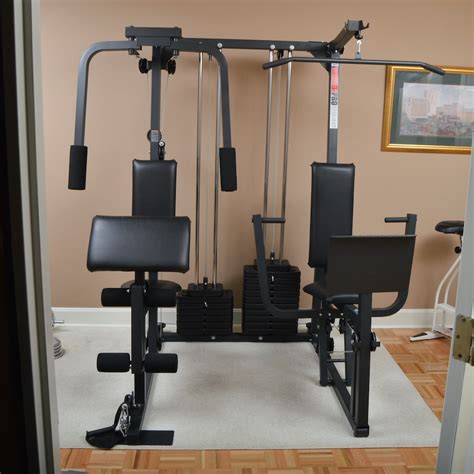 Weider Pro 9940 Home Gym Exercises Exercise Poster