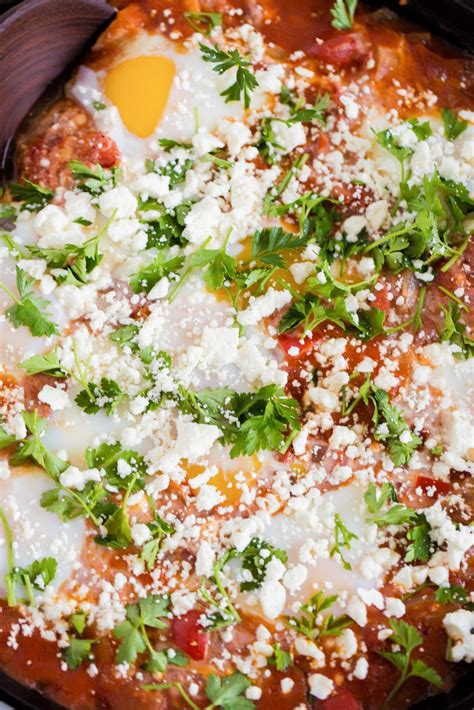 Eggs are one of the most frugal, most versatile protein out there, but the problem is that we get bored so easily from it. Shakshuka with Feta | Recipe | Shakshuka with feta recipe ...