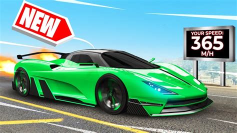 This Is The Fastest Super Car In Gta 5 New Dlc Youtube