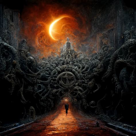 Apocalypse Ascension Lovecraft Portal Cover Art Midjourney Openart