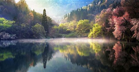 Artist Captures The Incredible Landscapes Of Mysterious And Beautiful South Korea