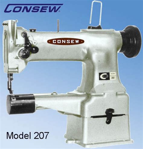Consew Cylinder Arm Industrial Sewing Machine 207 Moose Trading Llc