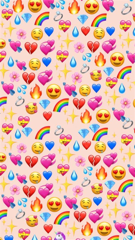 Wallpaper Emoji Iphone Hintegründe Emoji Wallpaper Iphone Cute Emoji