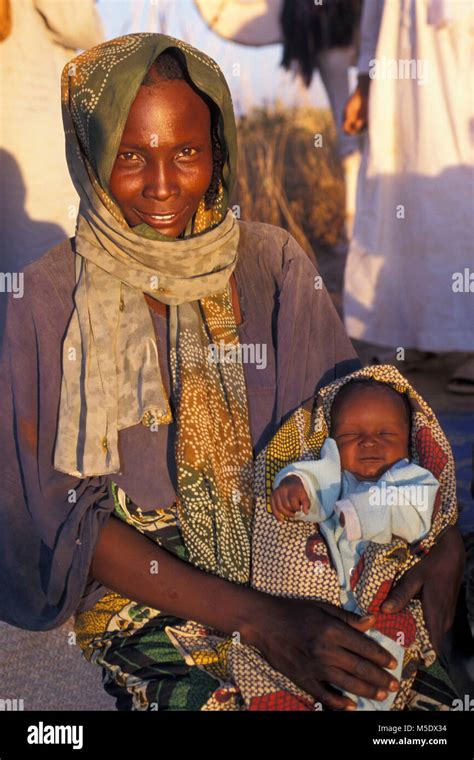 Niger Talak Near Agadez Sahara Desert Air Mountains Sahel People