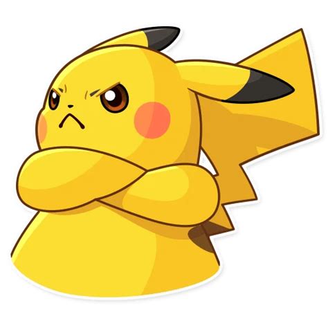 Pikachu Angry Discord Emoji