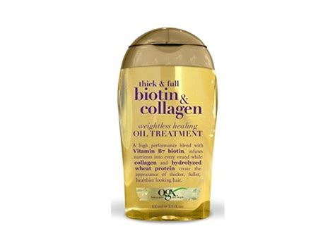 Ogx Biotin And Collagen Oil Treatment 33oz Ingredients And Reviews