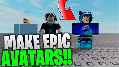 Roblox Added A New Avatar Maker How You Can Make Epic Avatars Youtube