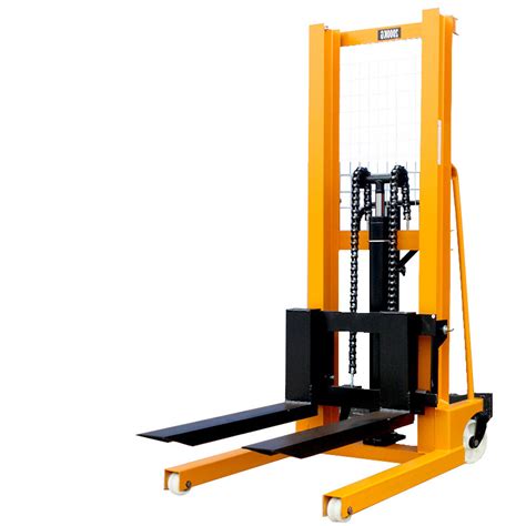05 Ton 2 Ton Manual Hand Stacker Hand Operated Forklifts China