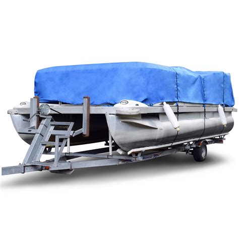 Budge 1200 Denier Pontoon Boat Cover Waterproof Premium Outdoor