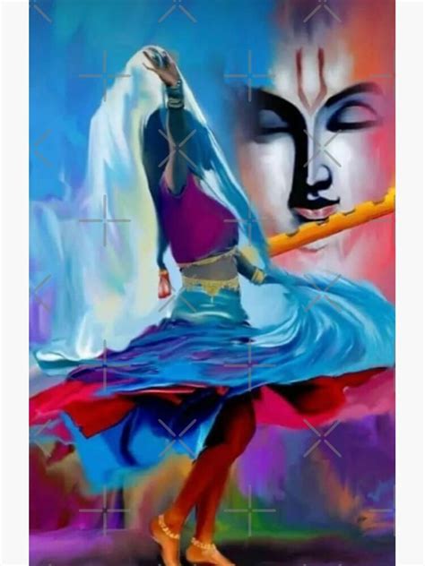 Hare Krishna Vrindavan Poster For Sale By Simplysober Redbubble