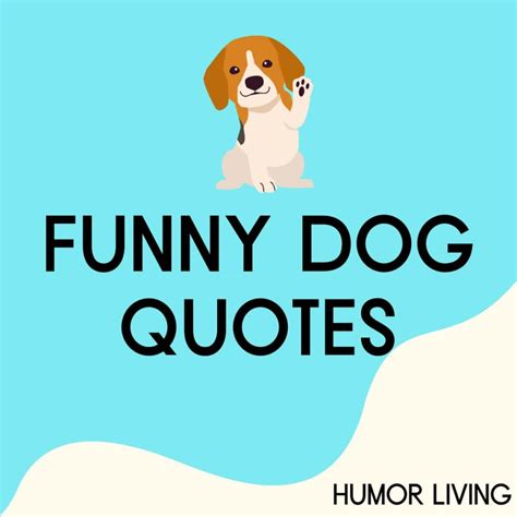 65 Funny Dog Quotes To Make You Bark With Laughter Humor Living