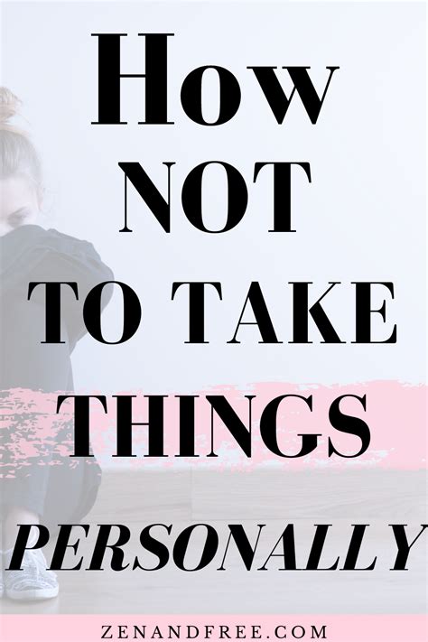 How To Not Take Things Personally How Are You Feeling Self