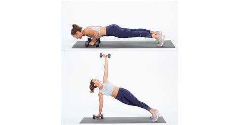 Push Up Rotation With Dumbbell Where Should My Elbows Go When I Do