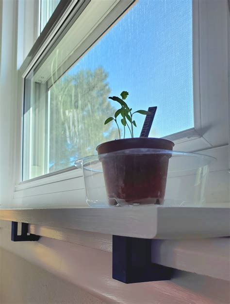 Window Sill Extender Support Clamp Great For Indoor Gardens By