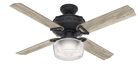 Illuminate your surroundings with style with ceiling lights from hunter! Hunter 52" Brunswick Natural Iron Ceiling Fan with Light ...