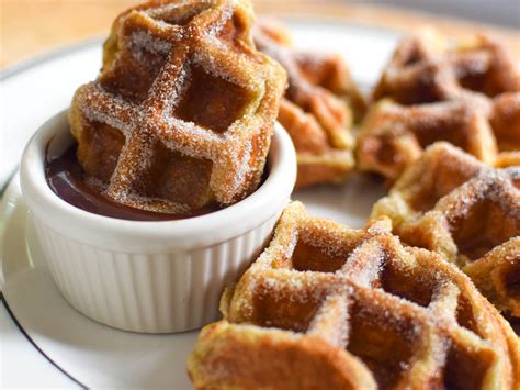 What are good recipe for waffles? Use Your Waffle Iron to Make Extra-Crispy Churros Without ...