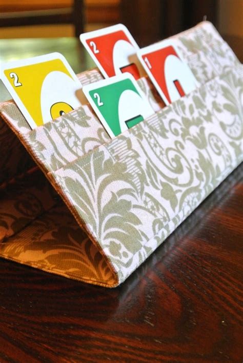 How To Make Playing Card Holders Diy Playing Card Holder — All For