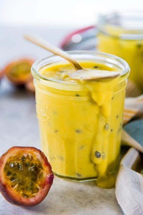 How To Make Passion Fruit Curd The Flavor Bender