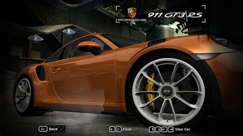Need For Speed Most Wanted Porsche 911991 Gt3 Rs Nfscars